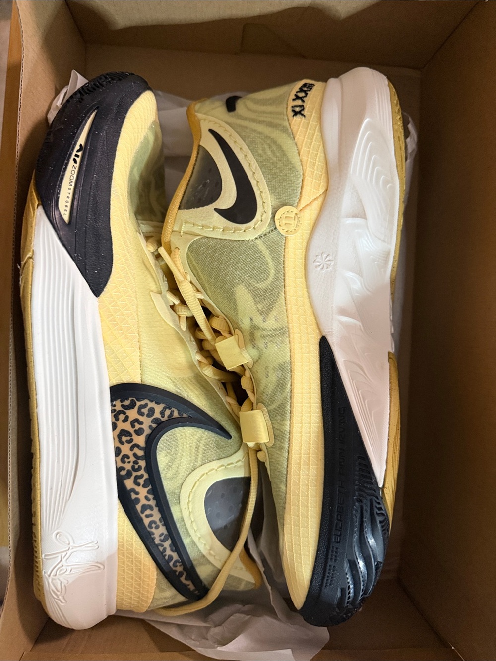 Kyrie 8 Leopard with OG Box.  NWT